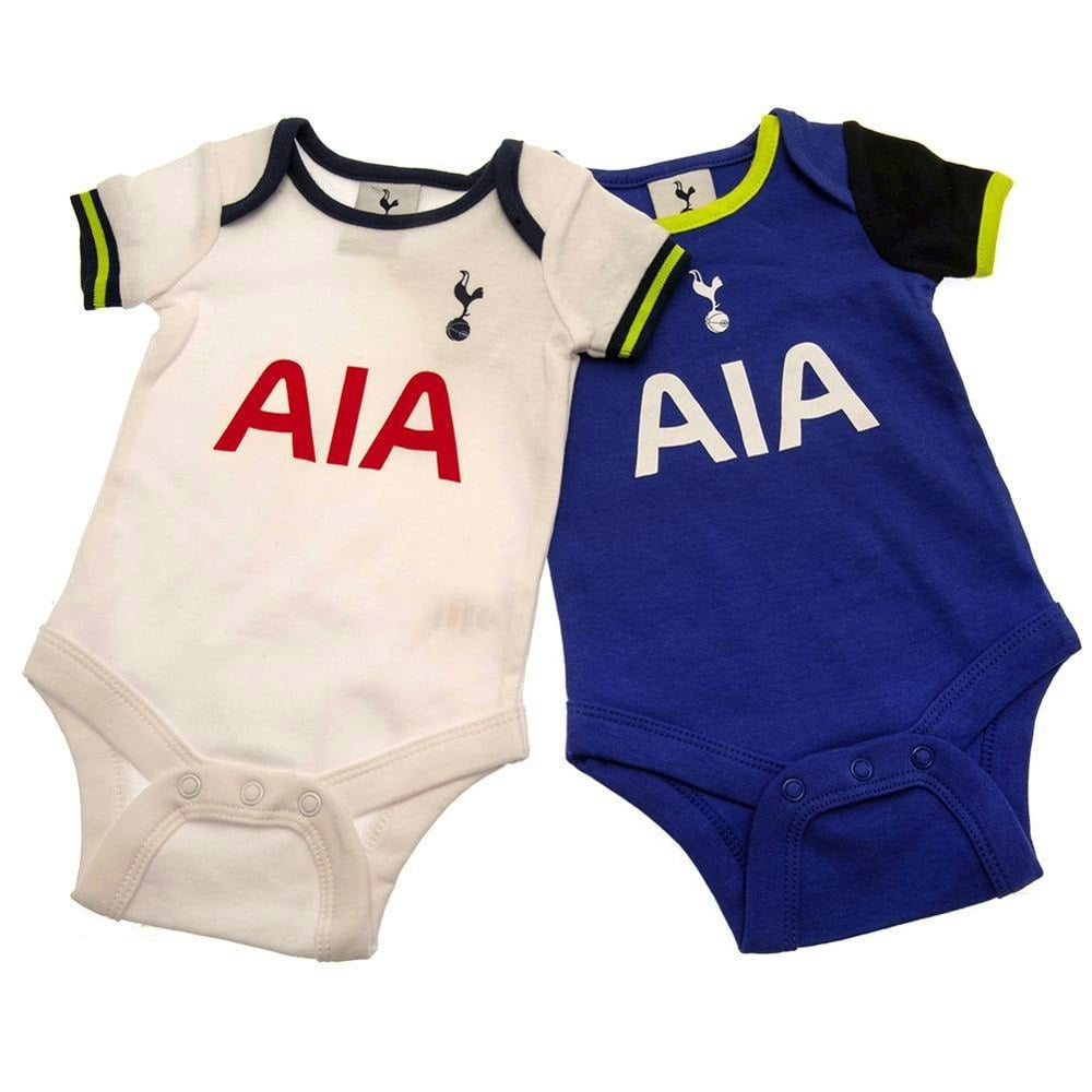 Tottenham Hotspur FC Baby Bodysuit (Pack of 2) - Navy Blue/White