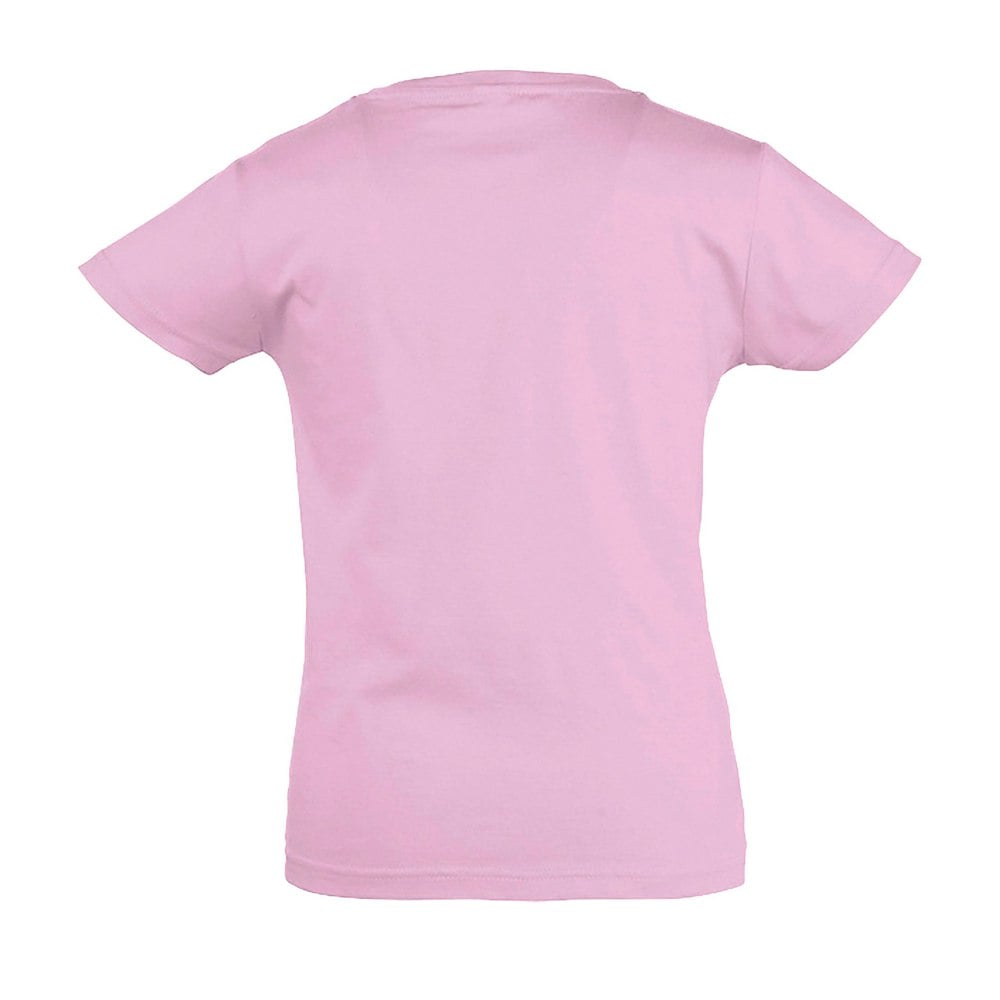 SOLS Girls Cherry Short Sleeve T-Shirt - Orchid Pink