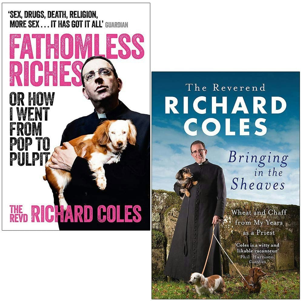 Fathomless Riches & Bringing in the Sheaves By Reverend Richard Coles 2 Book Set