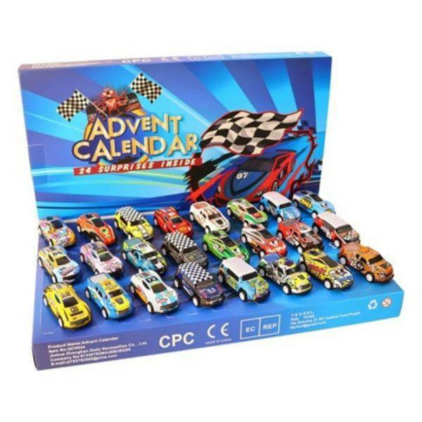 Leaper Inertial Alloy Car Blind Box Advent Calendar