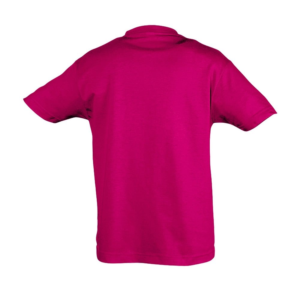 SOLS Kids Regent Short Sleeve T-Shirt - Fuchsia