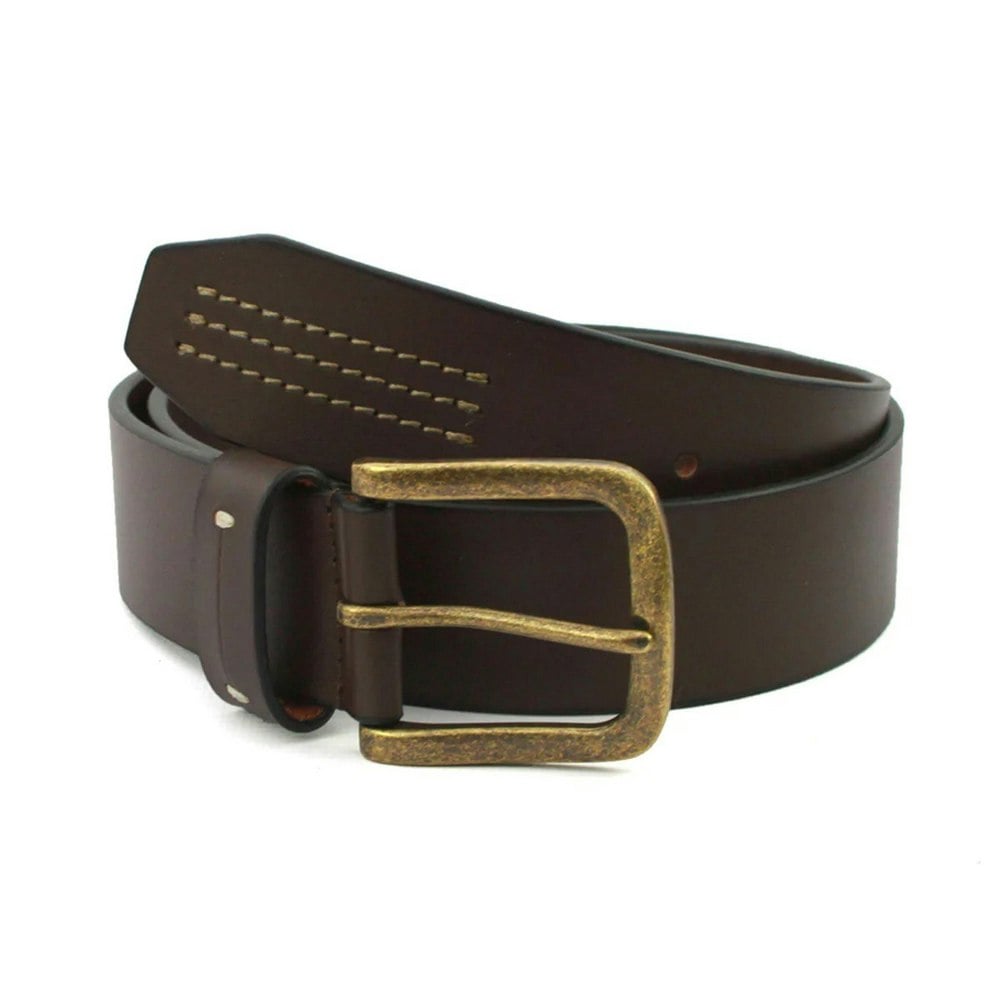 Eastern Counties Leather Mens Cole Leather Waist Belt - Brown