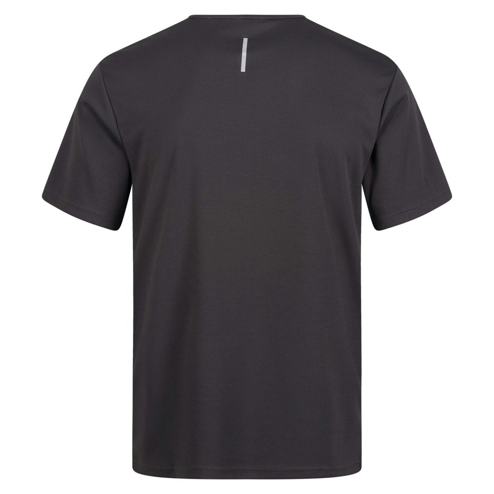 Regatta Mens Pro Reflective Moisture Wicking T-Shirt - Seal Grey