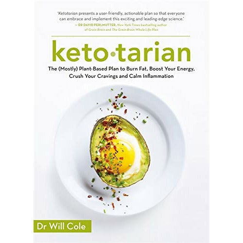 Ketotarian: The (Mostly) Plant-based Plan to Burn Fat, Boost Energy, Crush Cravings & Calm...