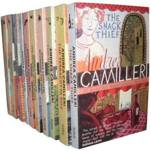 Andrea Camilleri Inspector Montalbano Mysteries 10 Book Set Series 1