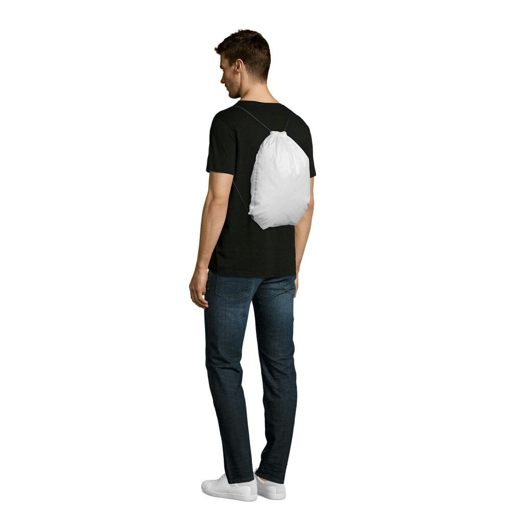 SOLS Urban Gymsac Drawstring Bag - White