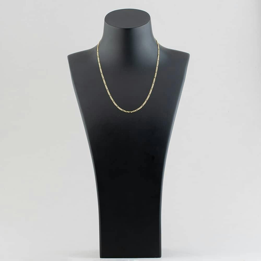 T. H. Baker 9ct Yellow Gold Figaro Chain SFFP-240-9Y