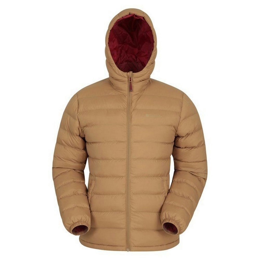 Mountain Warehouse Mens Seasons Padded Jacket Coat - Tan