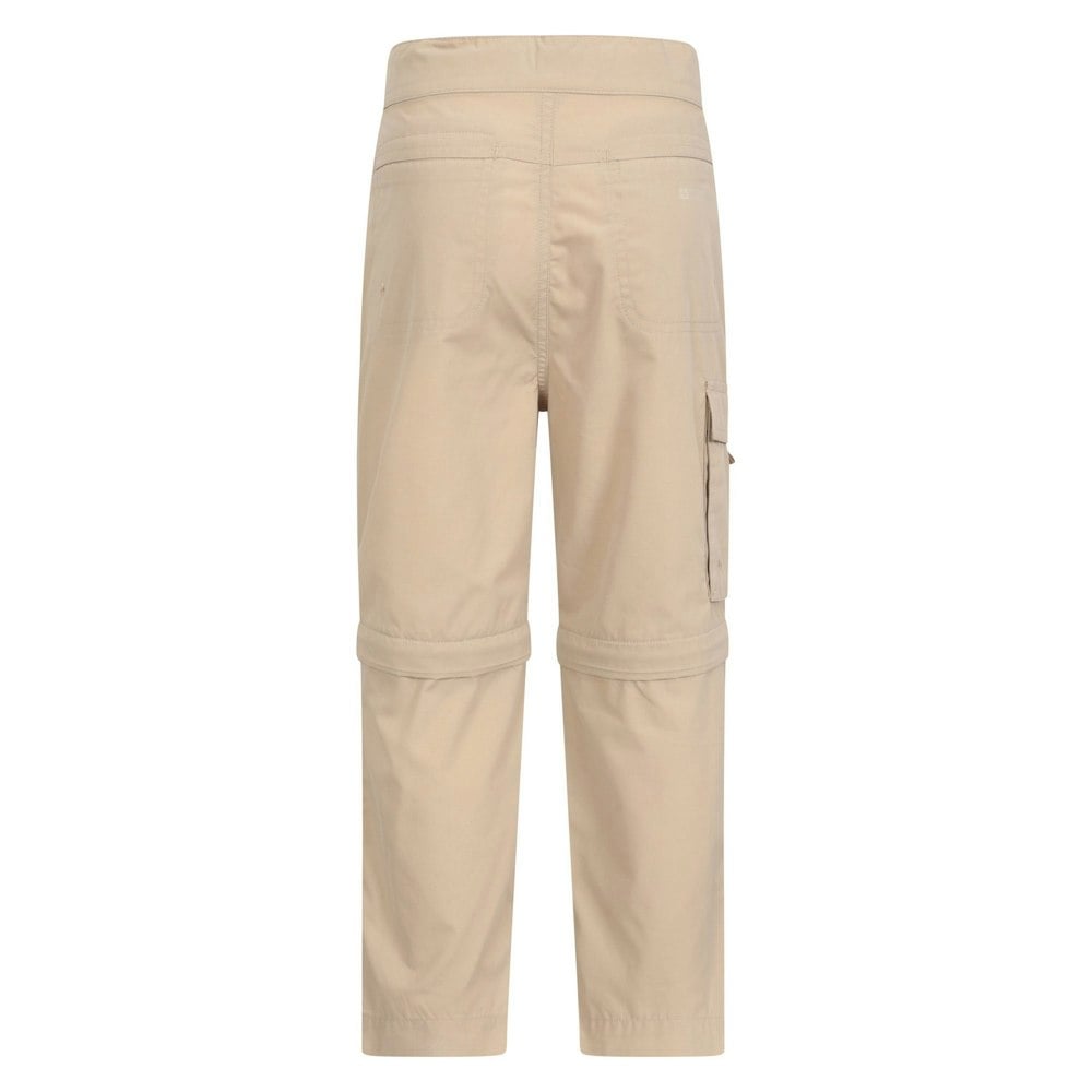 Mountain Warehouse Kids Zip-Off Active Trousers - Beige