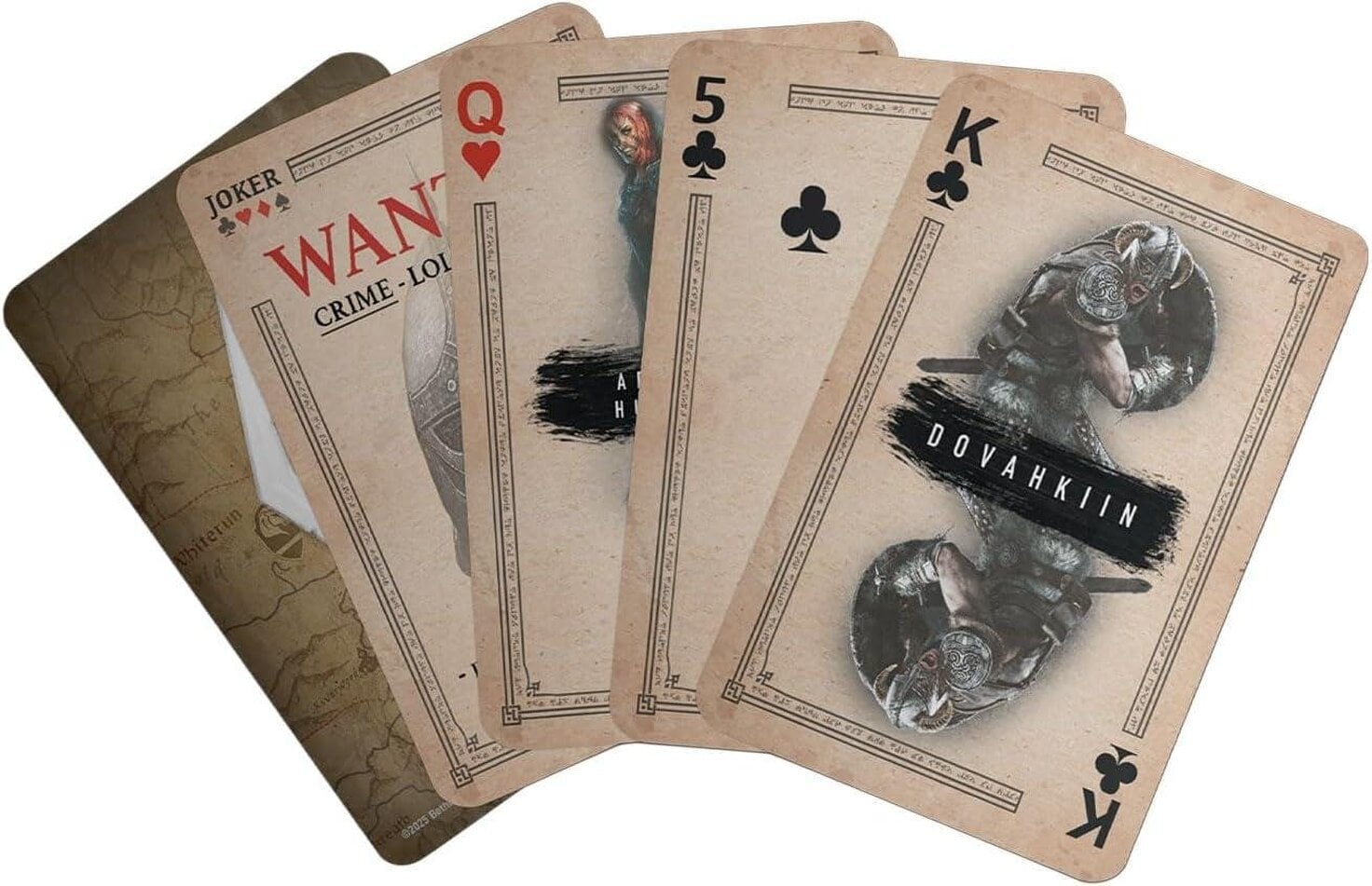 The Elder Scrolls V - Skyrim Playing Cards