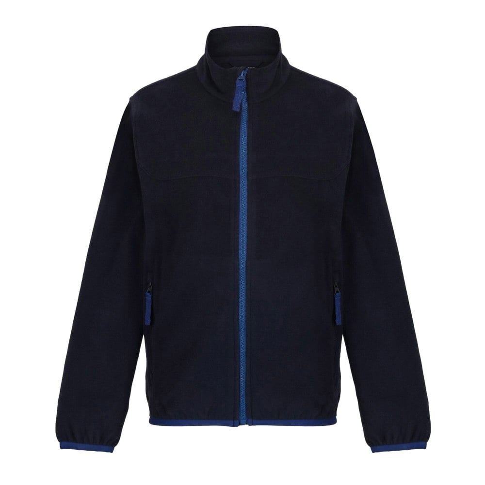 Regatta Boy's Microfleece Full Zip Fleece Jacket - Navy