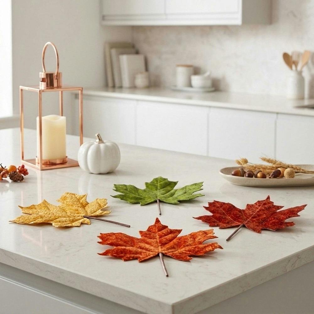 Garden Greatness Faux Autumn Maple Leaves Display Pack