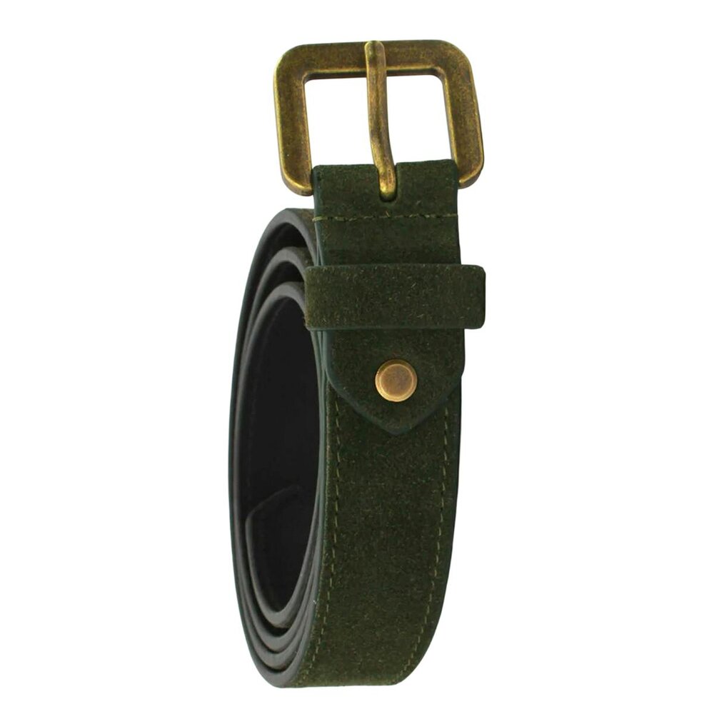 Eastern Counties Leather Womens/Ladies Alessia Suede Waist Belt - Olive