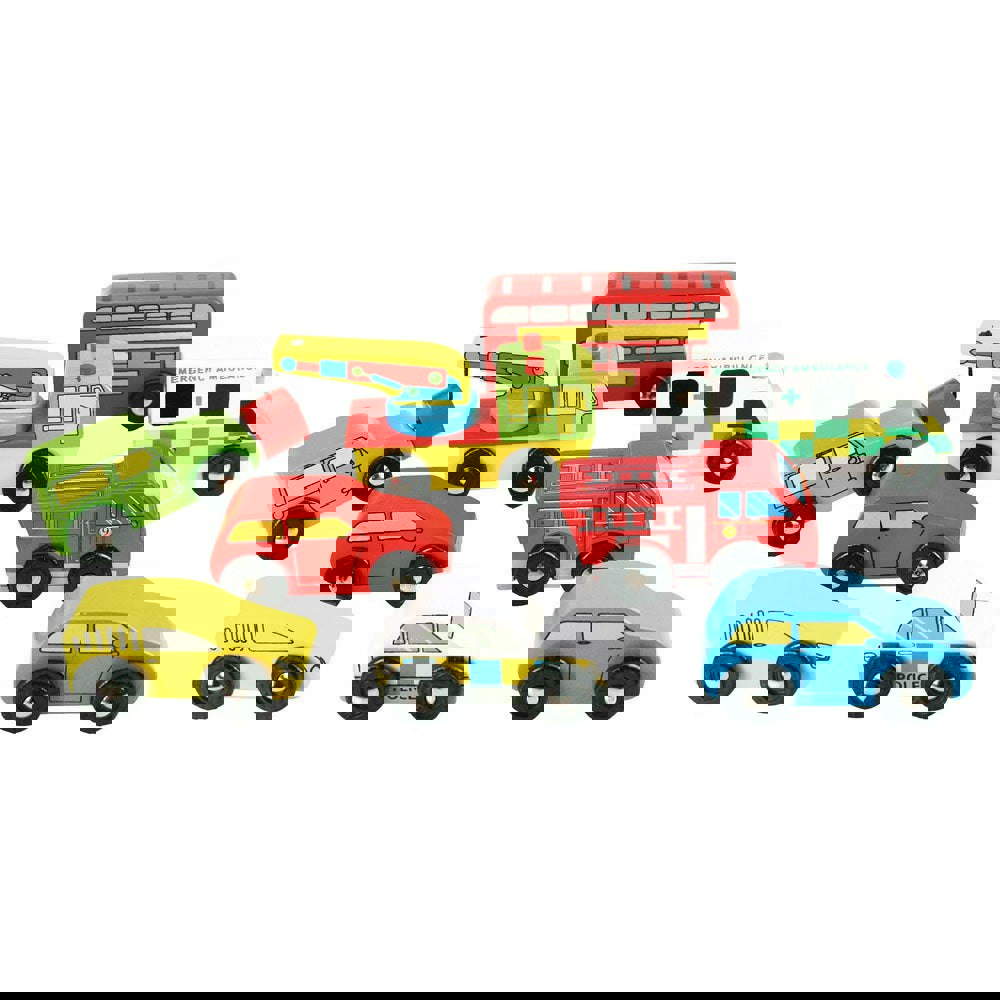 Bigjigs Rail BJT060 Vehicle Pack
