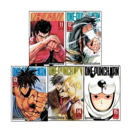 One-punch Man Volume 11-15 Collection 5 Books Set (Series 3)