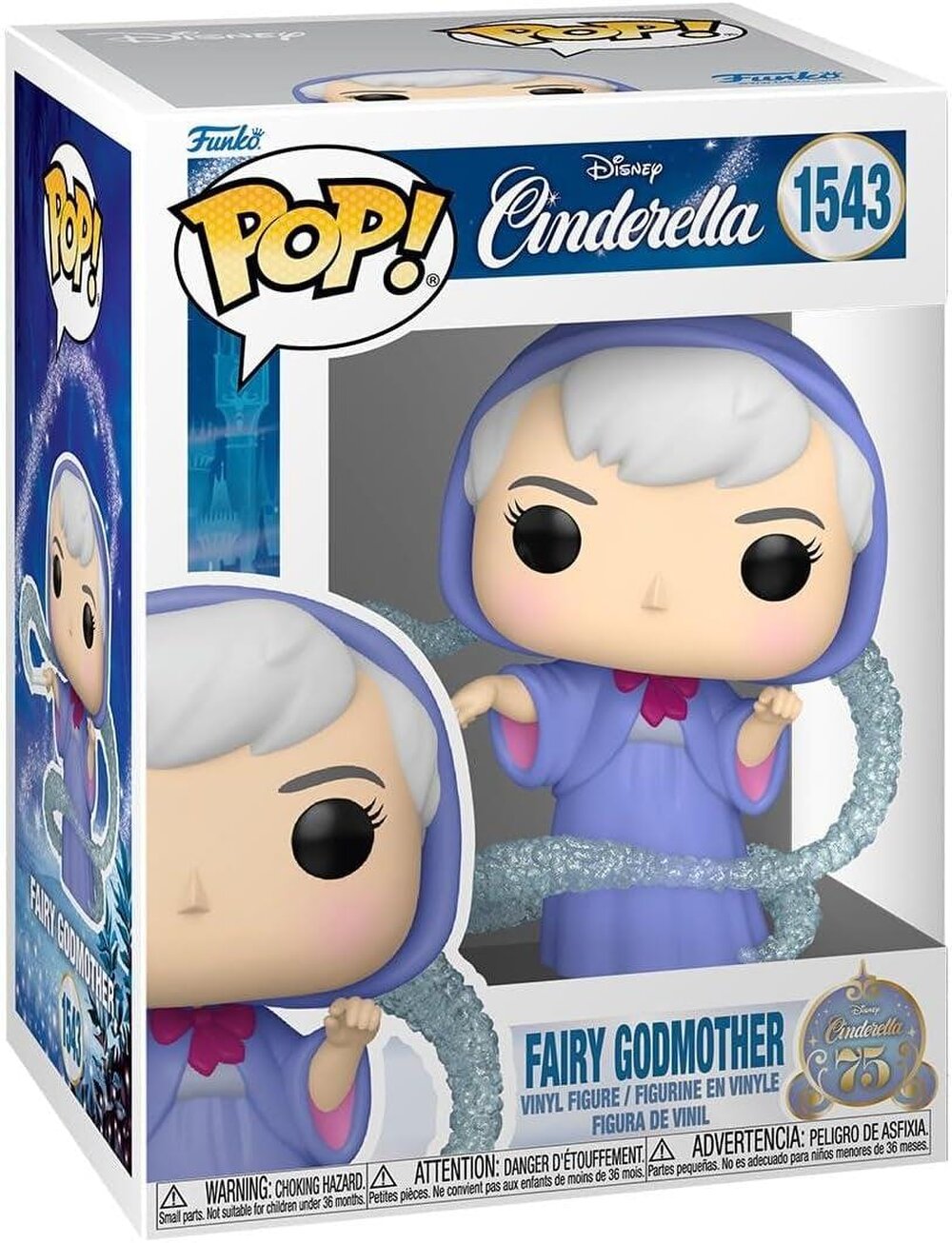Funko Disney: Cinderella (75th Anniversary) - Fairy Godmother POP! Vinyl Figure (1543)