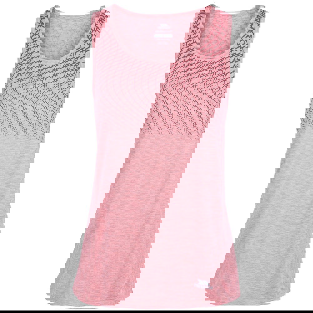 Trespass Women's Lopu TP75 Active Tank Top - Pink Shell