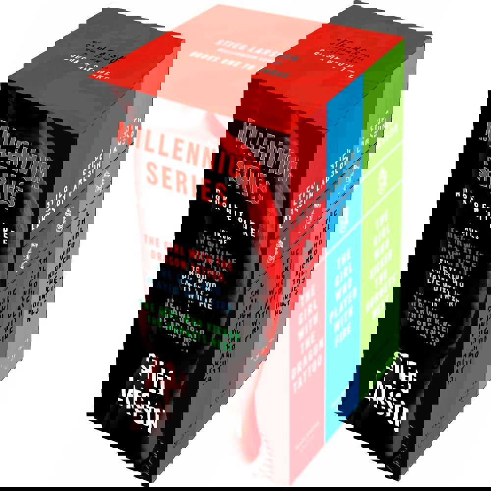 The Millennium Trilogy 3 Books Collection Box Set by Stieg Larsson