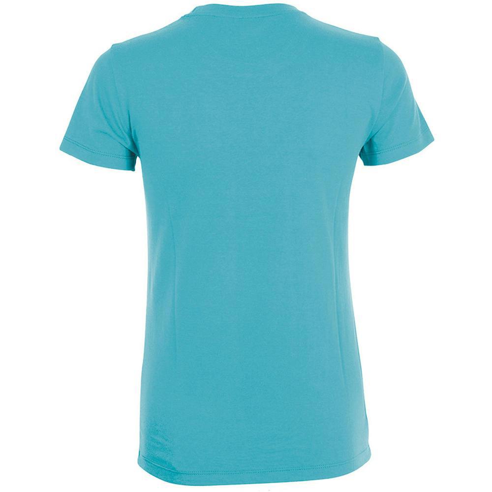 SOLS Womens/Ladies Regent Short Sleeve T-Shirt - Atoll blue