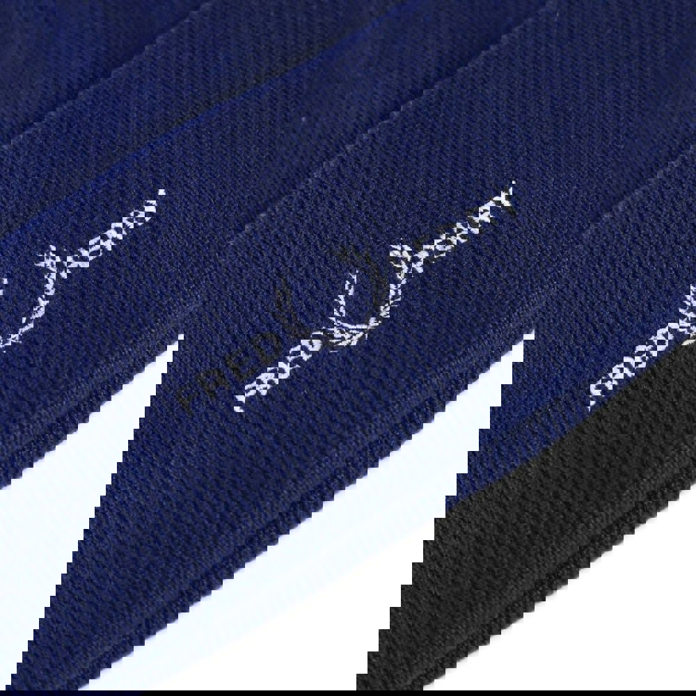Fred Perry Graphic Logo French Navy Blue Beanie