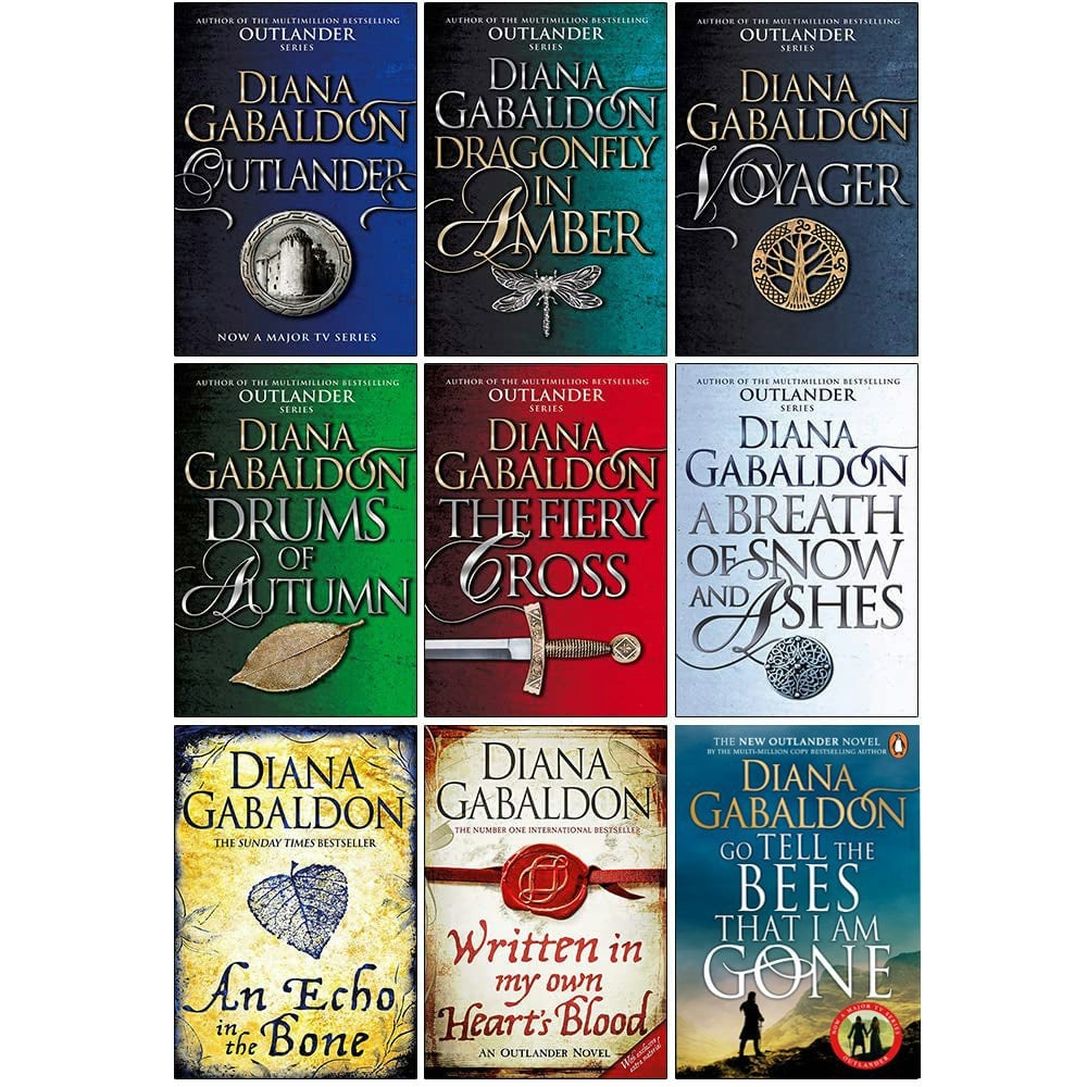 Diana Gabaldon Outlander Series 9 Books Collection Set