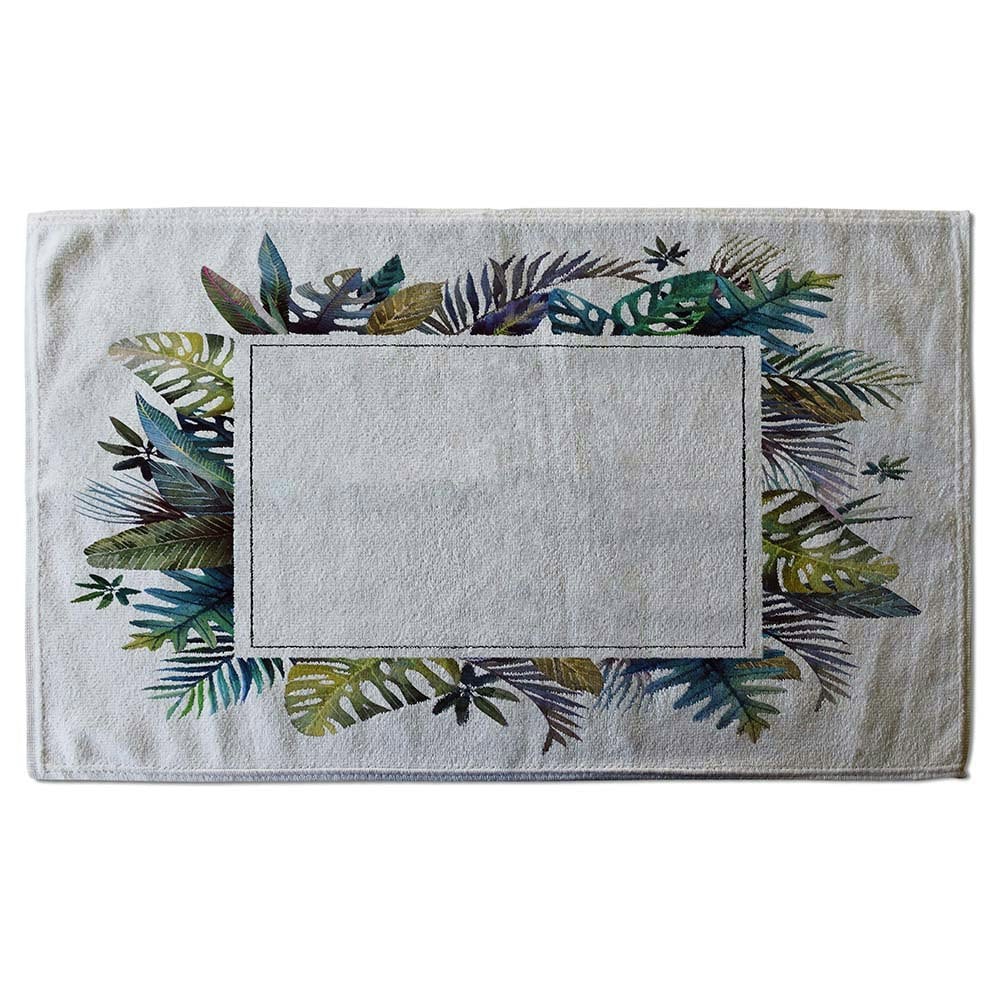 Benjamin Tate Design Square Tropical Border (Bath Towel)