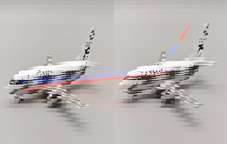 InFlight200 United Airlines Boeing 737-222 N9016U Polished With Stand 1:200 Scale Inflight200 IF732UA0724P
