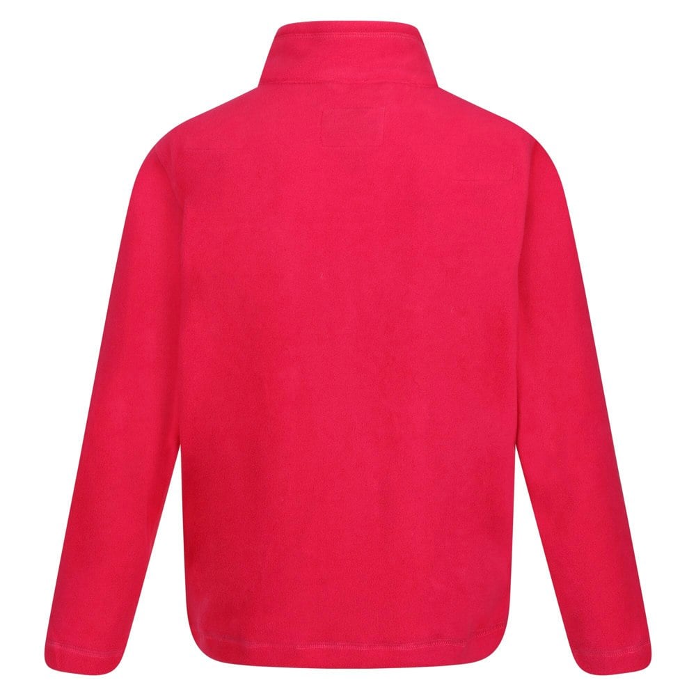 Regatta Great Outdoors Girls King II Lightweight Full Zip Fleece Jacket - Pink Potion