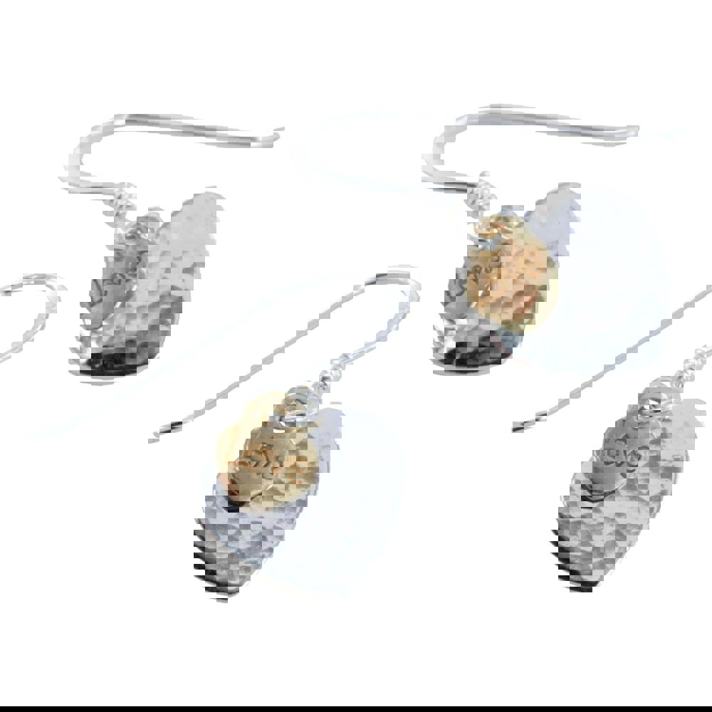Love Heart Sterling Silver Earrings - Reeves & Reeves