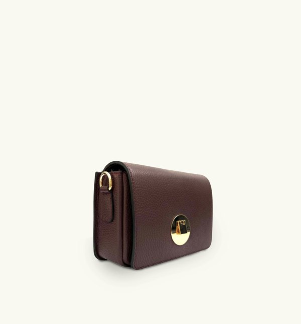 Apatchy London The Newbury Leather Bag - Port