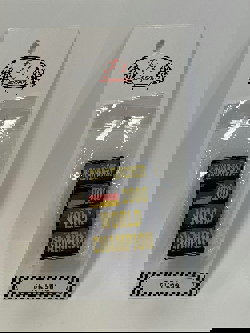 michael schumacher 2000 world champion f1 board signage 1:43 cartrix 43004