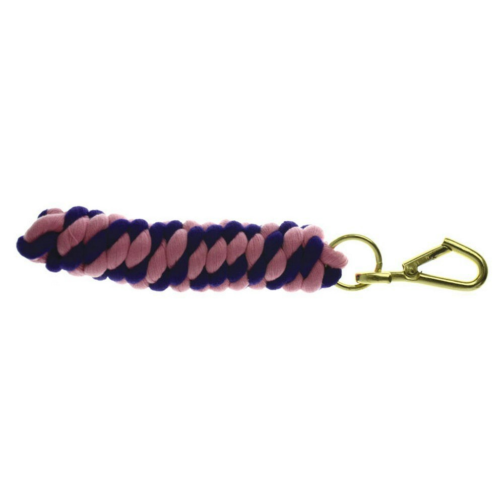 Hy Two Tone Twisted Lead Rope - Pink/Purple