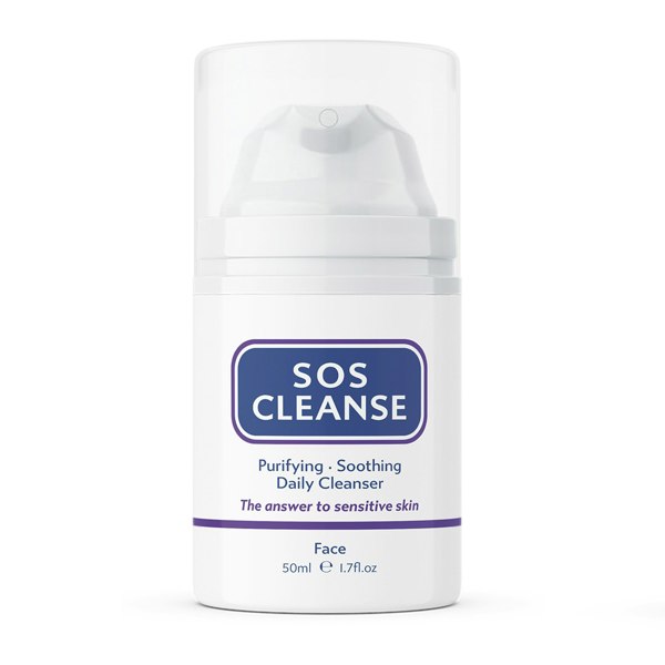 SOS Cleanse white background