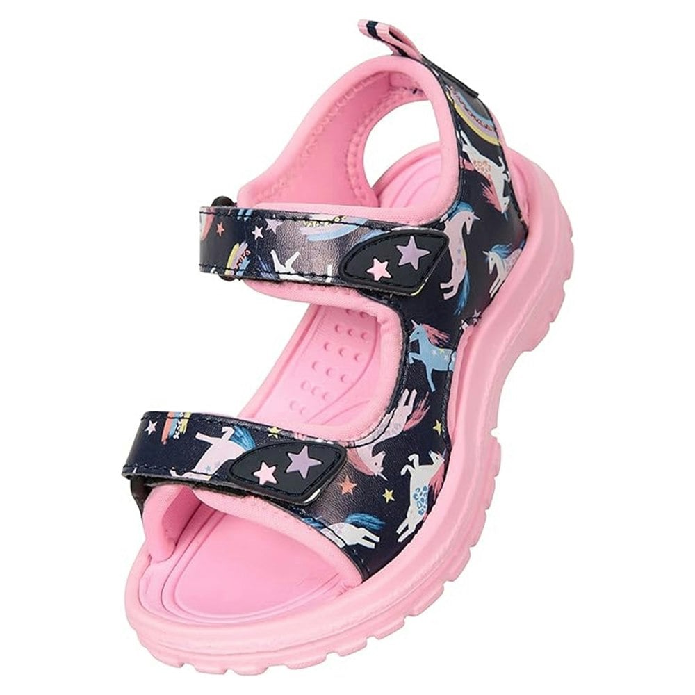 Mountain Warehouse Kids Sand Unicorn Sandals - Purple