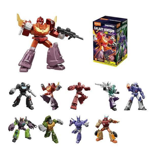Blokees: Transformers Galaxy Version Series 10 (One Shall Stand) Model Kit Blind Box (ONE Random Box Supplied)