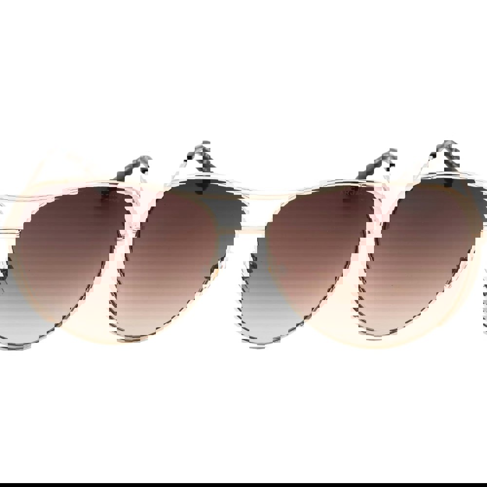 Marc Jacobs Brown SF Lens Gold Sunglasses One Size