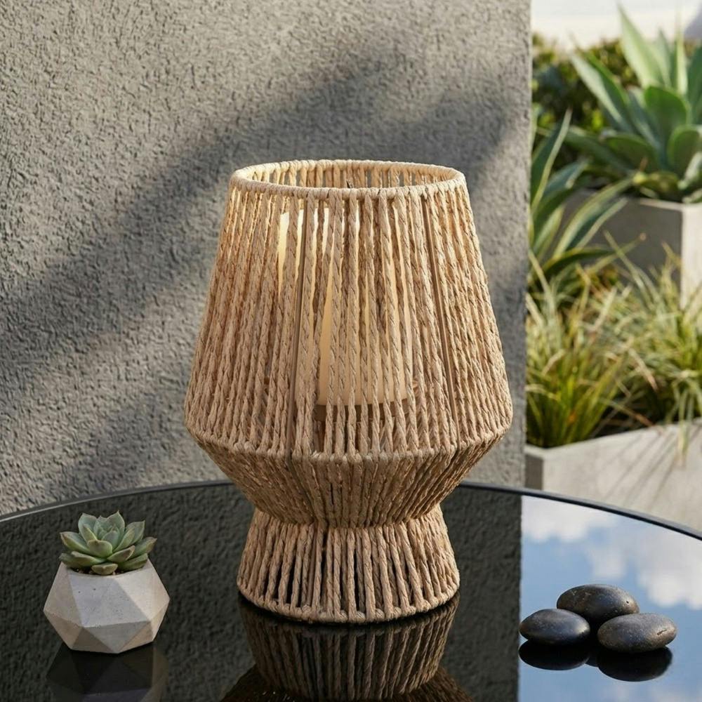 Garden Greatness Lunaria Braided Paper Garden Lantern