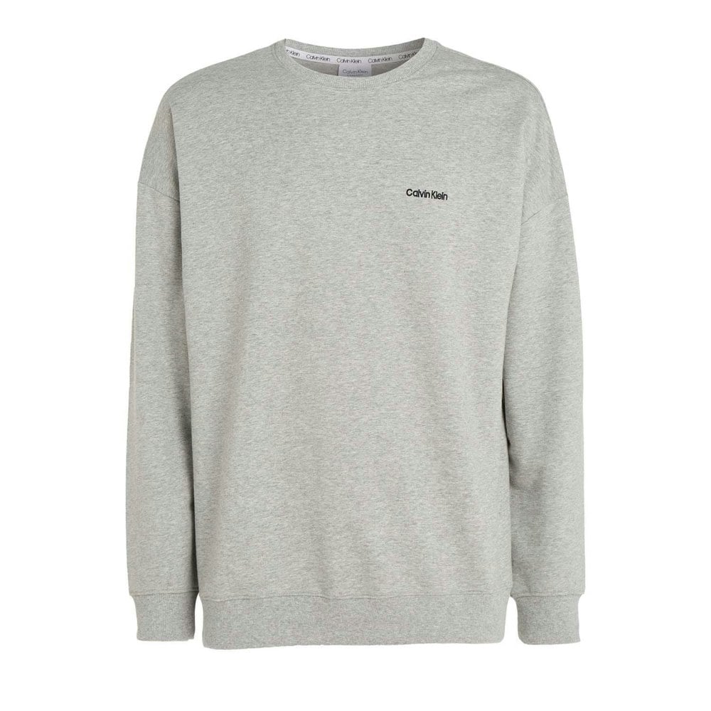 Calvin Klein Mens Lounge Sweatshirt - Grey