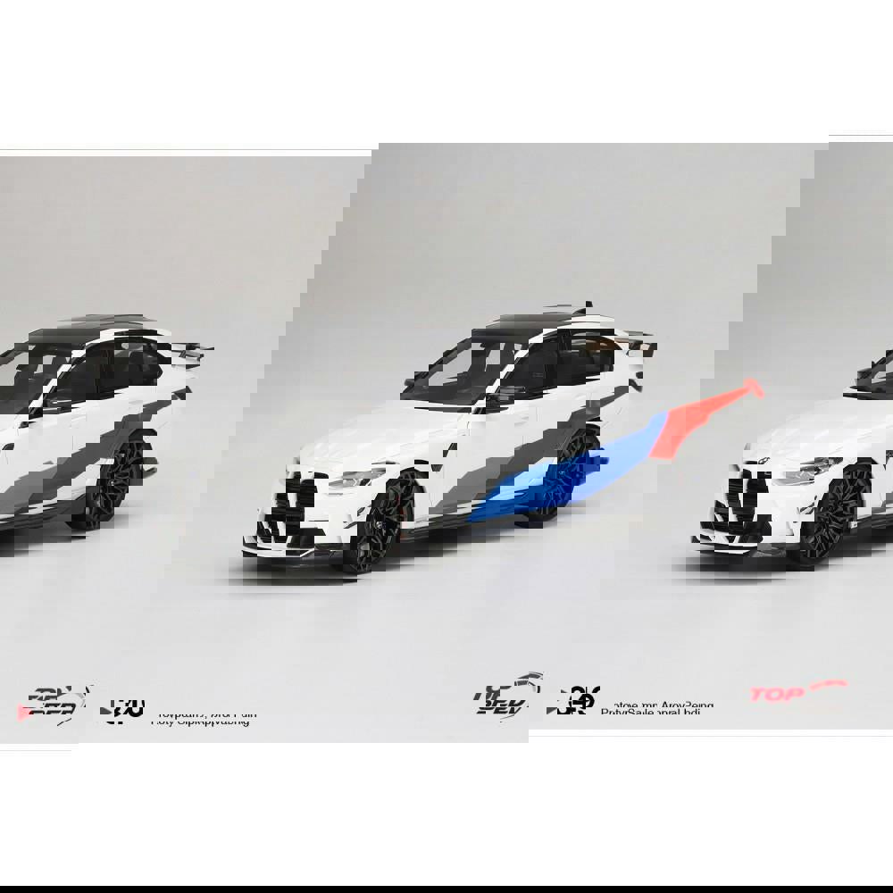 TSM BMW M3 M-Performance (G80) Alpine White 1:18 Scale TSM TS0349