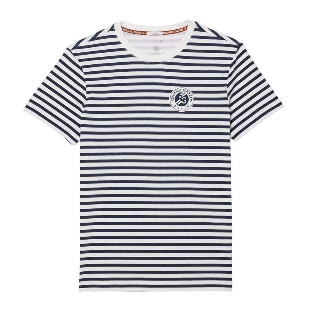 Lacoste Unisex Adult Roland Garros Edition Ultra Dry T-Shirt - White