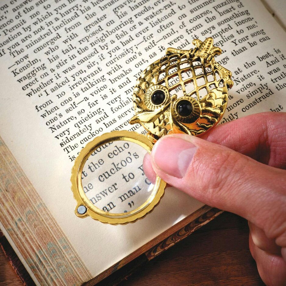 Scotts of Stow Owl Necklace Magnifier