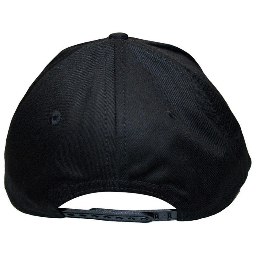 The Damned Red Text Band Logo Baseball Cap