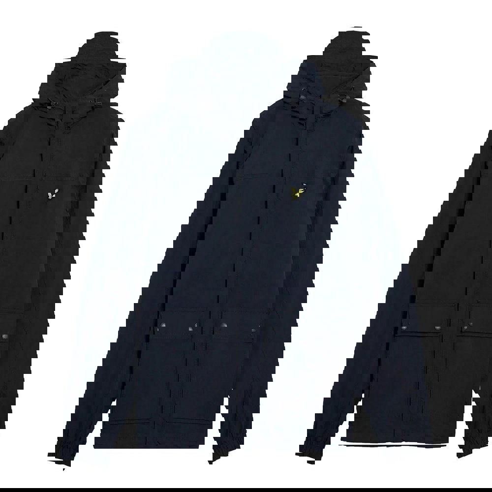 Lyle & Scott Mens Hooded Pocket Jacket - Dark Navy