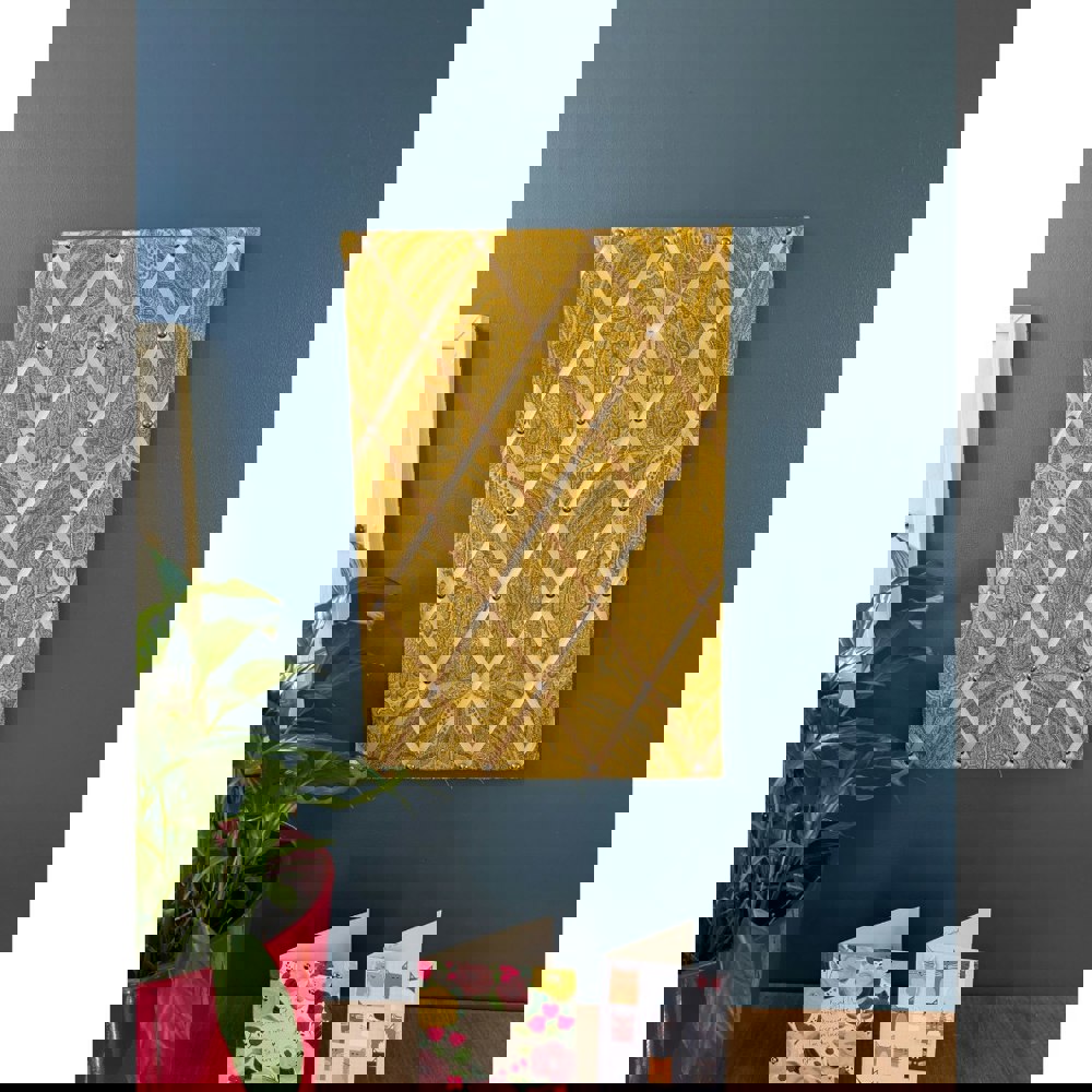 Notice Board - Gold Tapestry