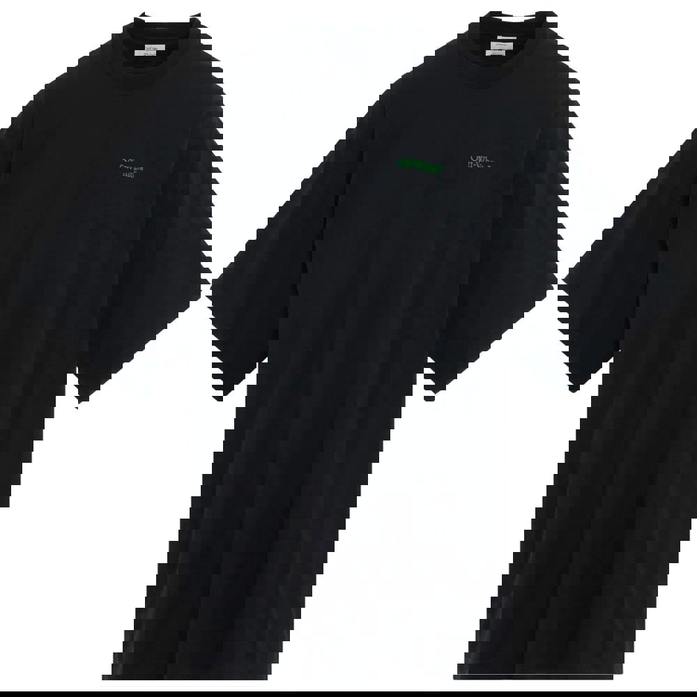 Off-White Moon Tab Oversized Fit T-Shirt - Black