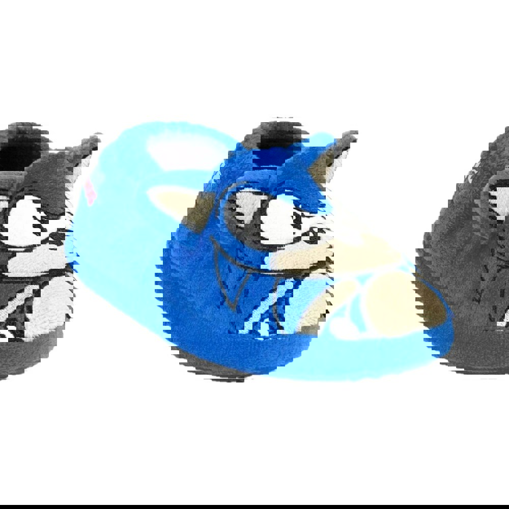 Sonic The Hedgehog Childrens/Kids 3D Slippers - Blue