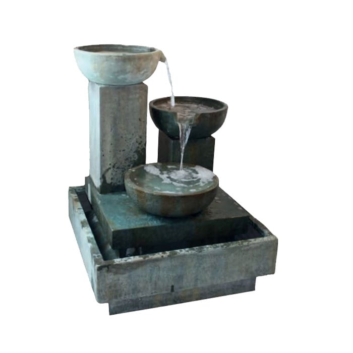 Tranquillity Water Features Trio Cascade Fountain Medium Water Feature
