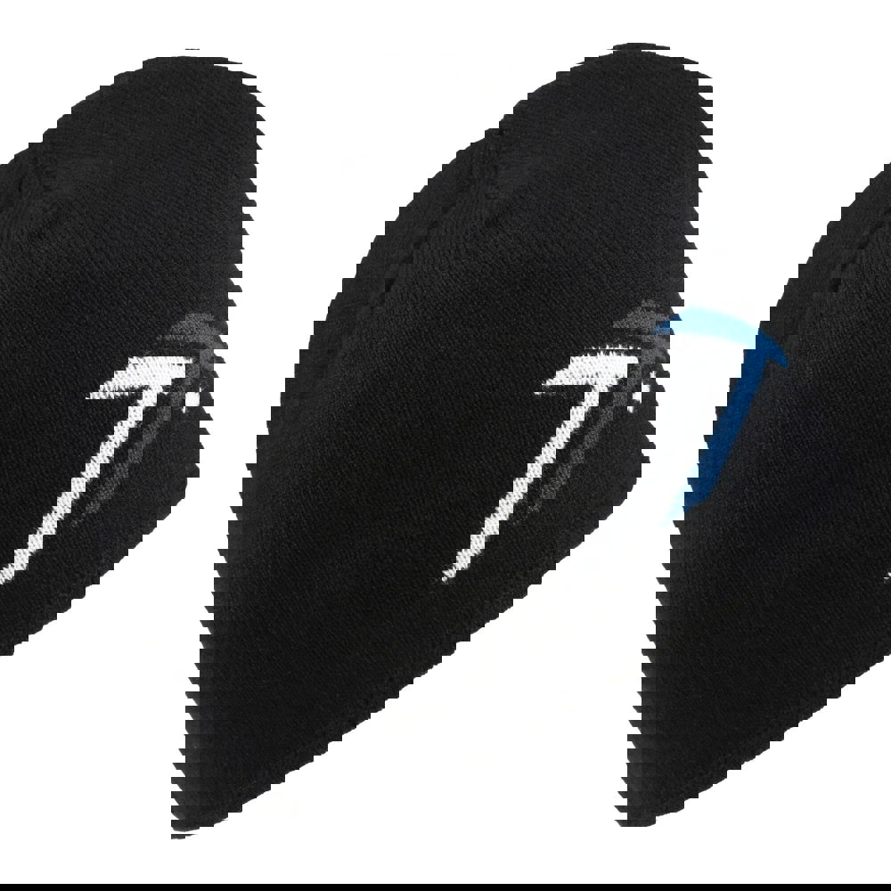 Regatta Mens Waterproof Beanie - Black/Petrol Blue