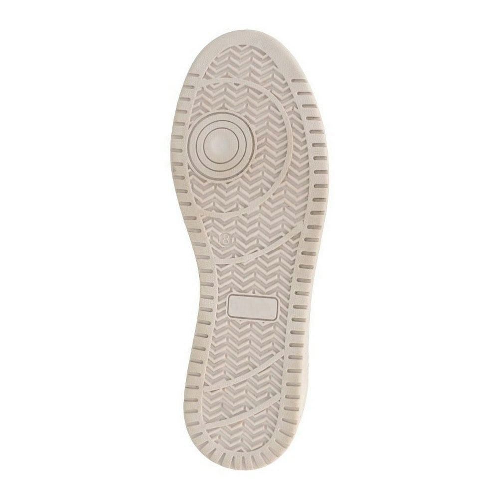 Roamers Mens Leather Trainers - Navy