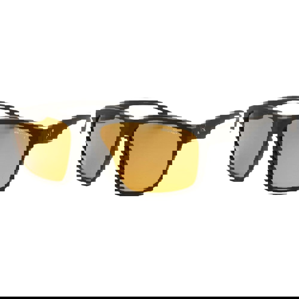 Armani Exchange Polar Brown Lens Dark Brown Sunglasses